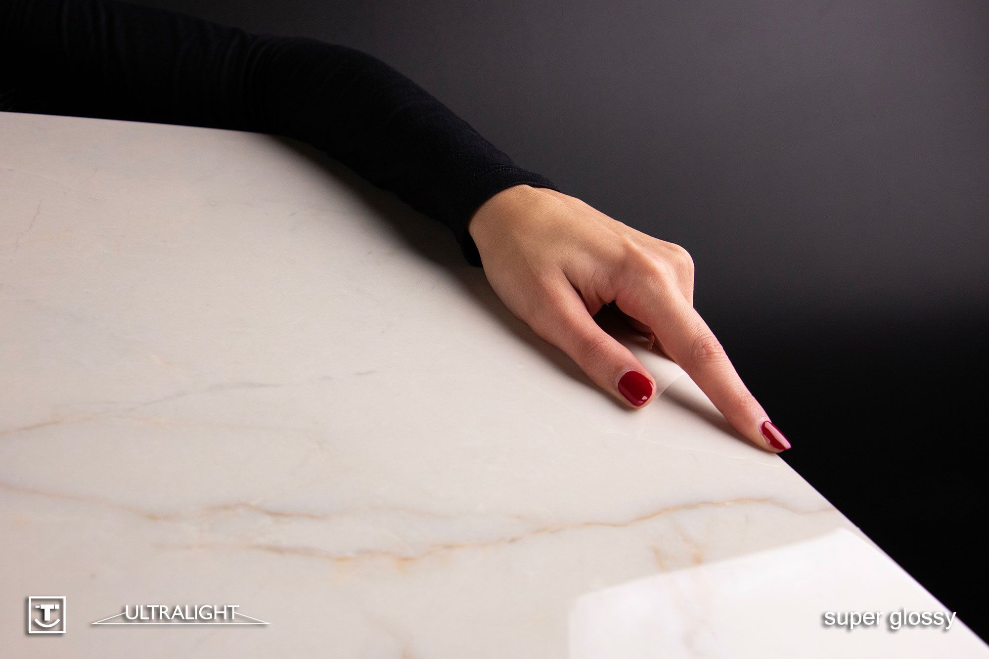 Ультратонкая алюминиевая декоративная панель Tecnografica WAVY STRIPES ARCH-00087370 - Вид №14