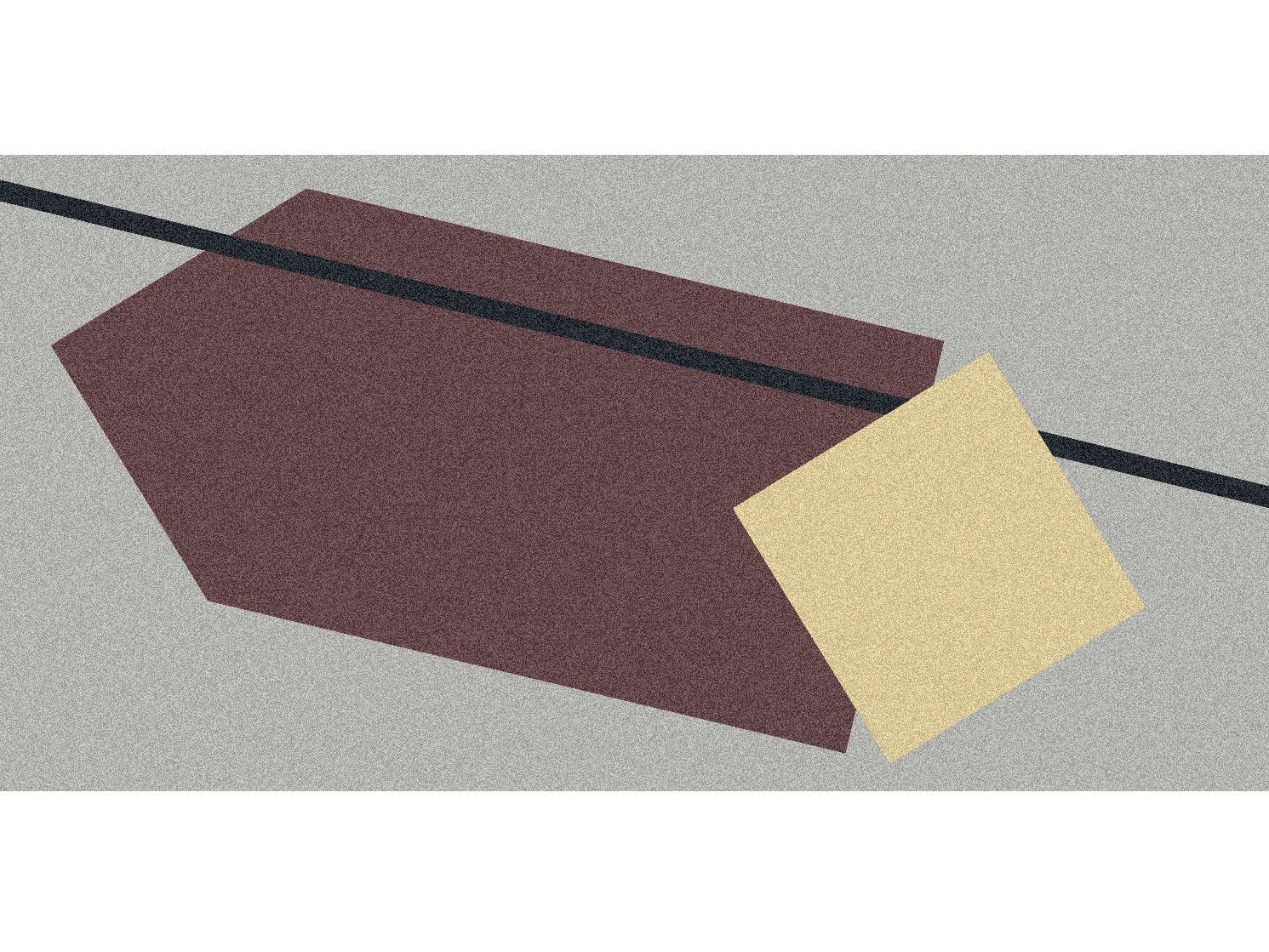 Узорчатый прямоугольный коврик для ванной комнаты Antoniolupi летающая геометрия ARCH-00004146 - Вид №1