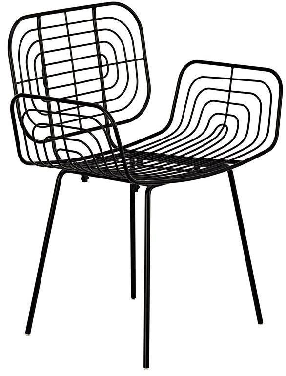Pols Potten Железный стул с подлокотниками sun-id-1431515 - Вид №1