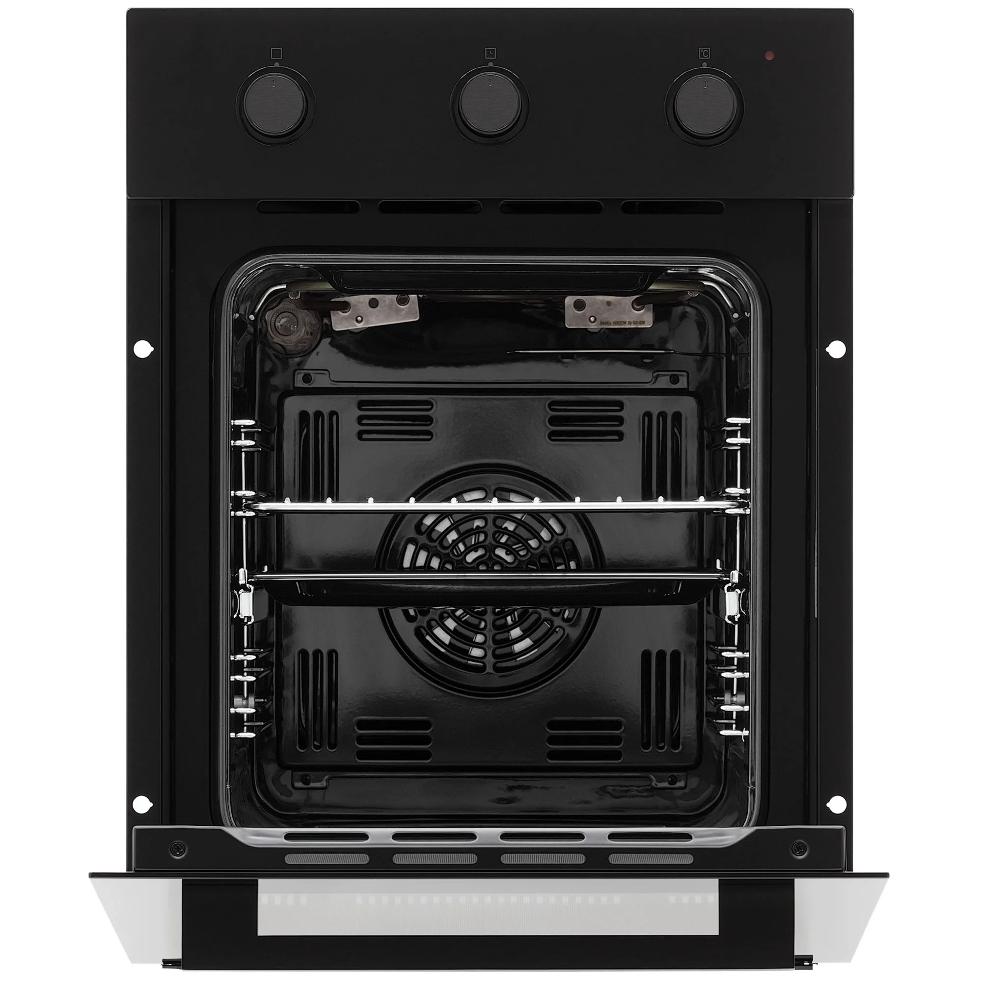 9138442 Электрический духовой шкаф KRONA LYRA 45 BL/BL черный KRONA1 STDN-0094177 - Вид №3