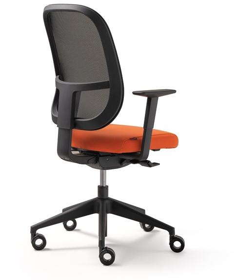 Quinti Sedute Кресло руководителя вращающееся с 5-ю спицами и подлокотниками Delta up sun-id-1410726 - Вид №3