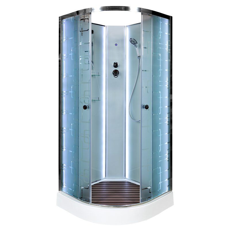 ЕМ4511 R N LED Душевая кабина DETO Серия EM ЕМ1510 N LED - Вид №31