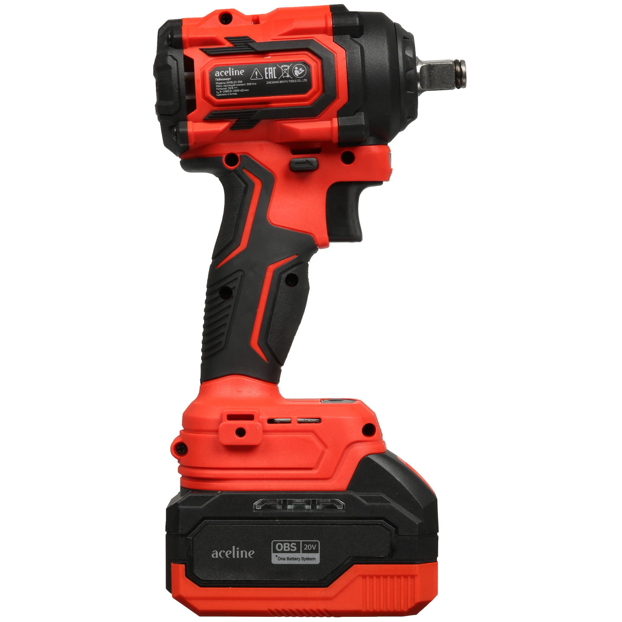 Гайковерт Aceline OBS AWBL23-350 OBS 20V 5610346 STDN-0037074 - Вид №2