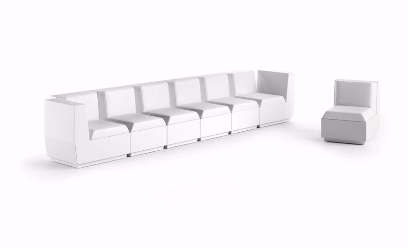 Plust Модульное угловое кресло из полиэтилена Big cut sun-id-1488692 - Вид №2