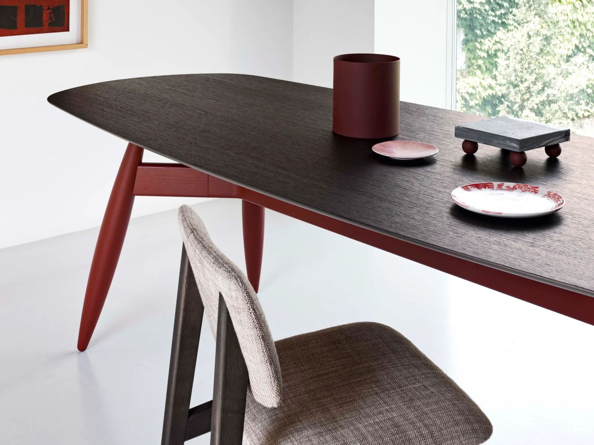 Деревянный прямоугольный стол Alf DaFrè FUSELLO ARCH-00150320 - Вид №2