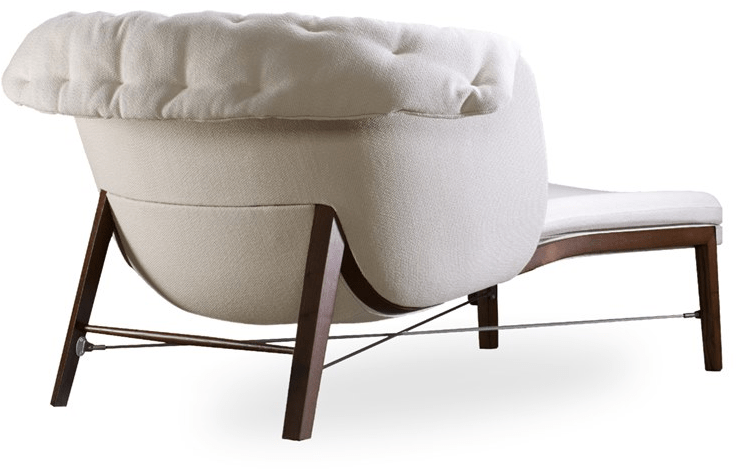 ROSSIN Кресло из ткани Cleo wood sun-id-1364020 - Вид №2