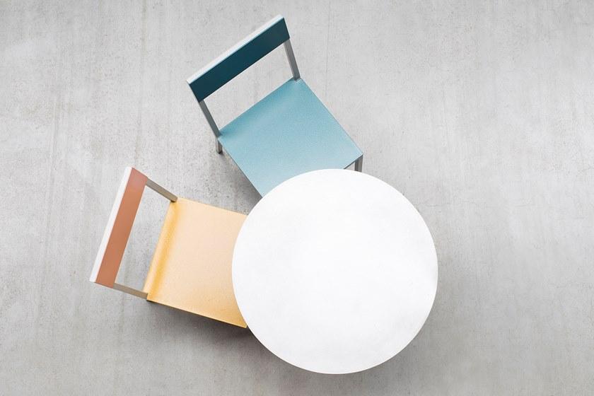 valerie_objects Круглый алюминиевый стол  V9016034a  - Вид №12