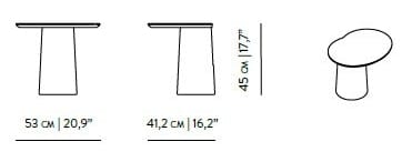 Овальный журнальный столик из дерева и травертина Wewood Anchor ARCH-00117262 - Вид №23