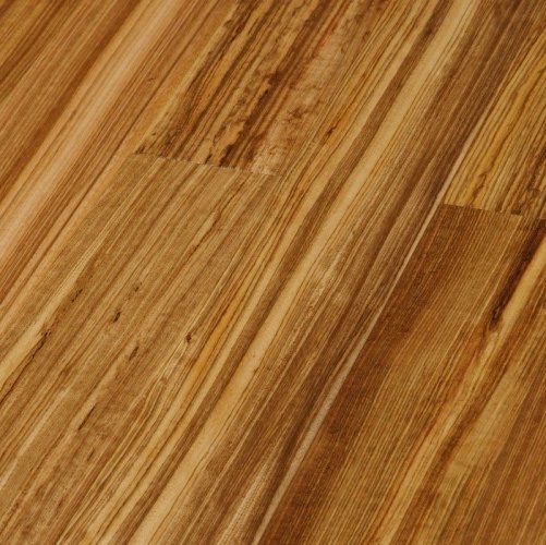 Массивная доска Magestik floor Под лаком (экзотика) Зебрано Натур (Гладкая) 910х120 мм MGK Magestic floor 2600300125 - Вид №4