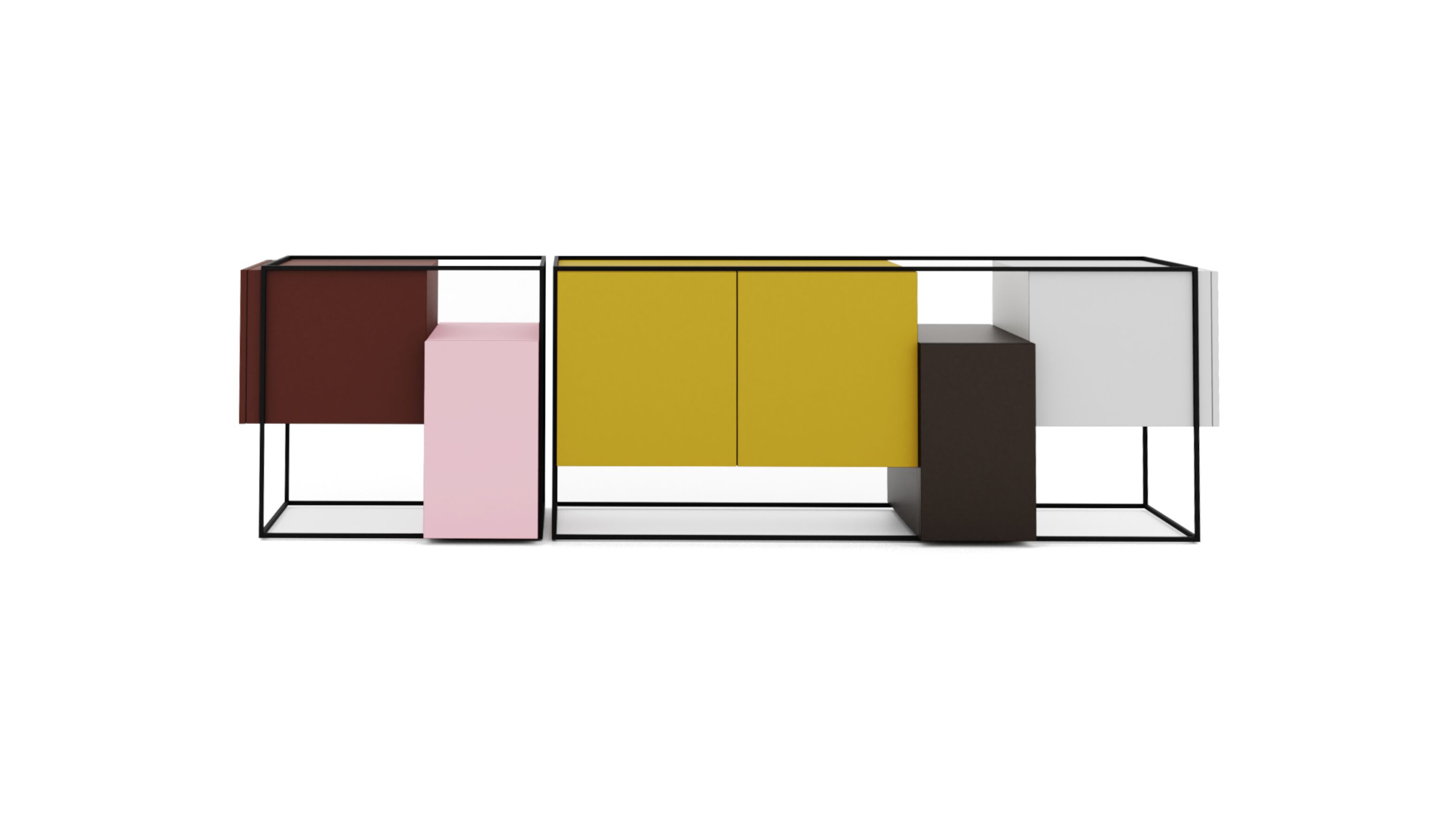 Шкаф с распашными дверями Moca Framed ARCH-00028740 - Вид №2