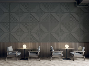 Рециркулированная акустическая панель из полиэфирного волокна