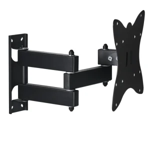 Кронштейн для ТВ настенный поворотный Le'ster LST-201.05 23x9 см цвет черный