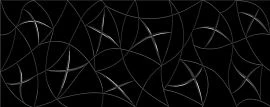 Декор Vela Nero Stella 20,1х50,5