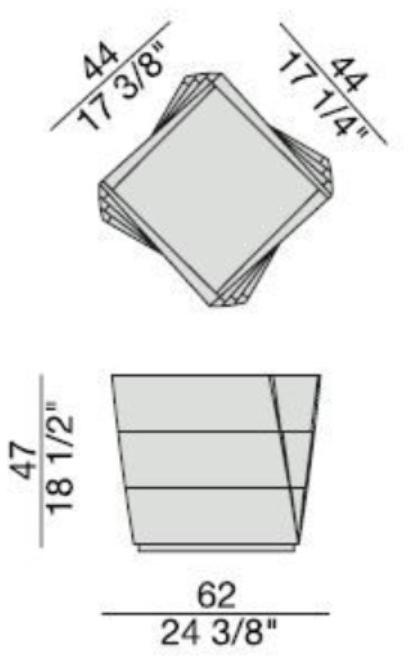Porada Комод из массива дерева Iron sun-id-1498135 - Вид №3