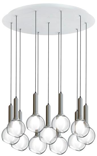 Estiluz Подвесной светильник из стекла Luck T-2443 - Вид №8