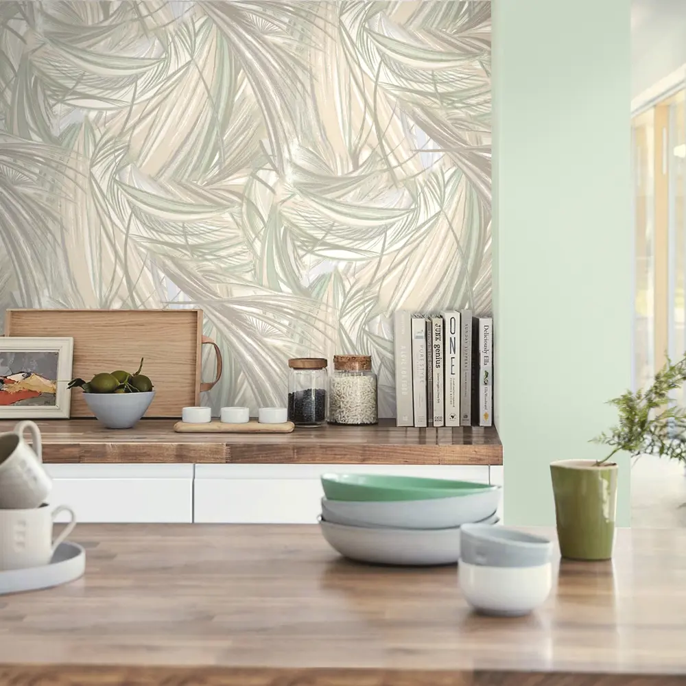 Обои флизелиновые Erismann Bolero зелёные 1.06 м 60137-04 STLM-2086868 - Вид №2