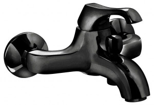 76001NEO Смеситель Ares для ванной, цвет черный матовый