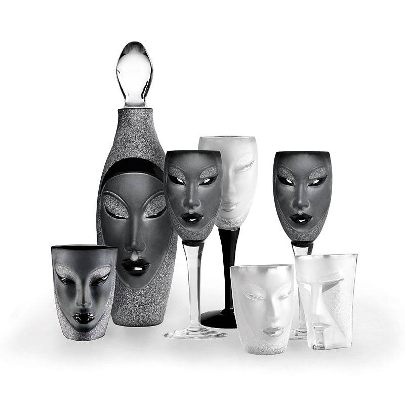 42015 Стакан из прозрачного хрусталя "Кубик", Объём 400 мл., Высота – 125 мм. Maleras  - Вид №1