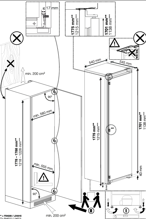 9279933 Встраиваемый холодильник без морозильника  Hotpoint HBDR 18 STDN-0035401 - Вид №2