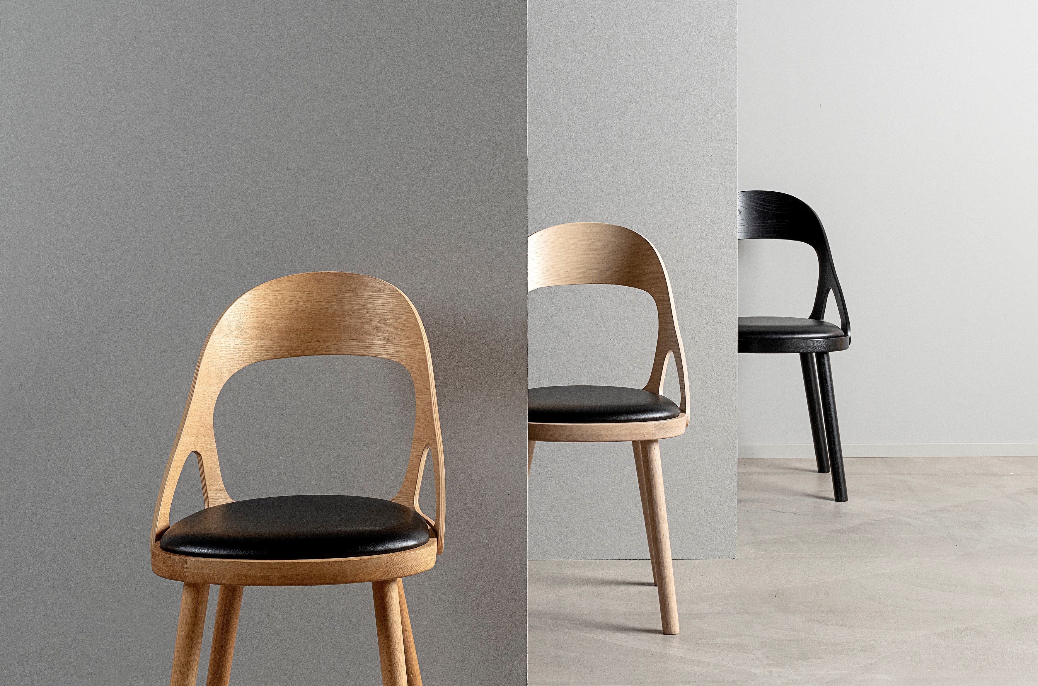 Дубовый стул с открытой спинкой Hans K Colibri ARCH-00113055 - Вид №6