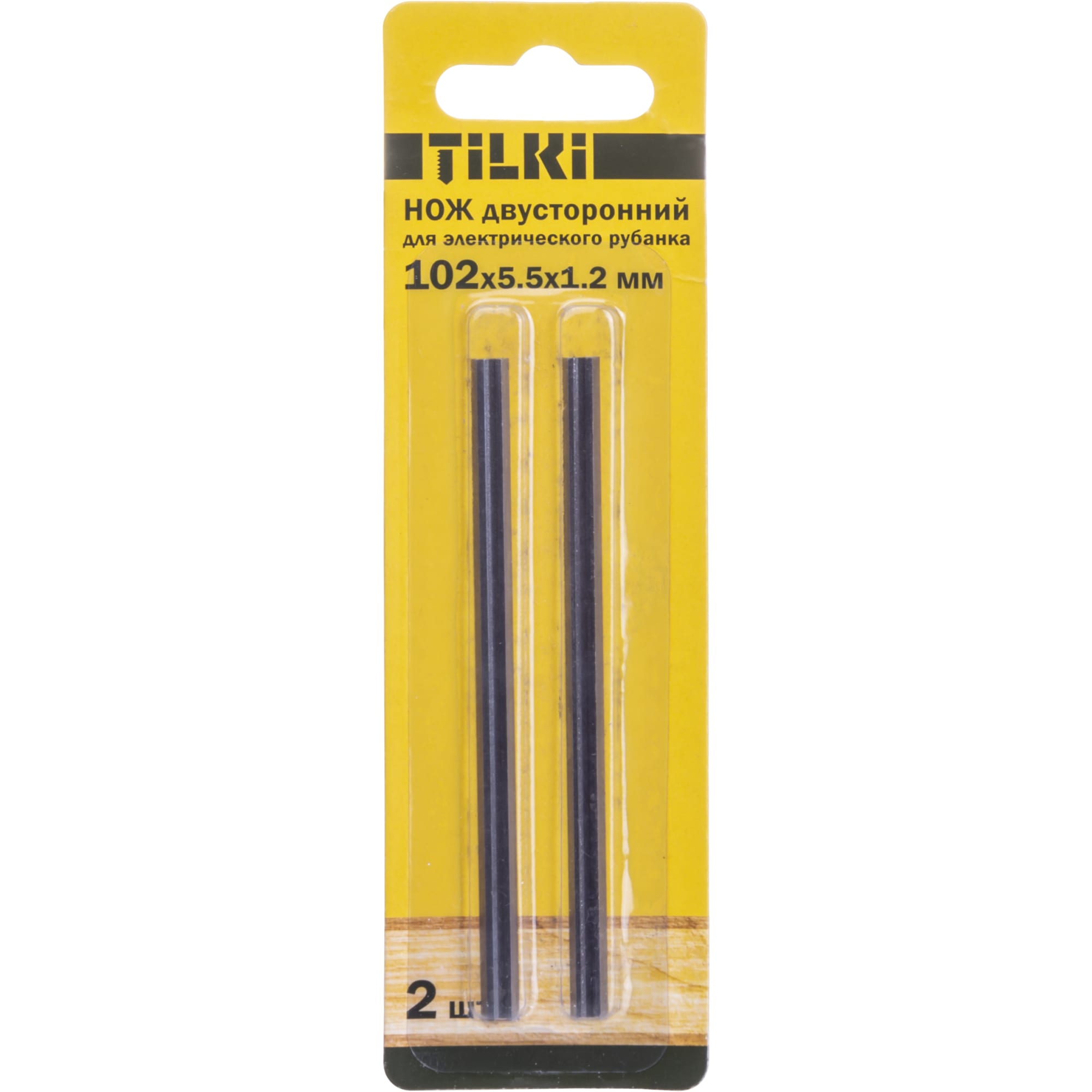 82954033 Ножи для электрорубанка двухсторонние Tilki 102 мм, 2 шт Santreyd  - Вид №2