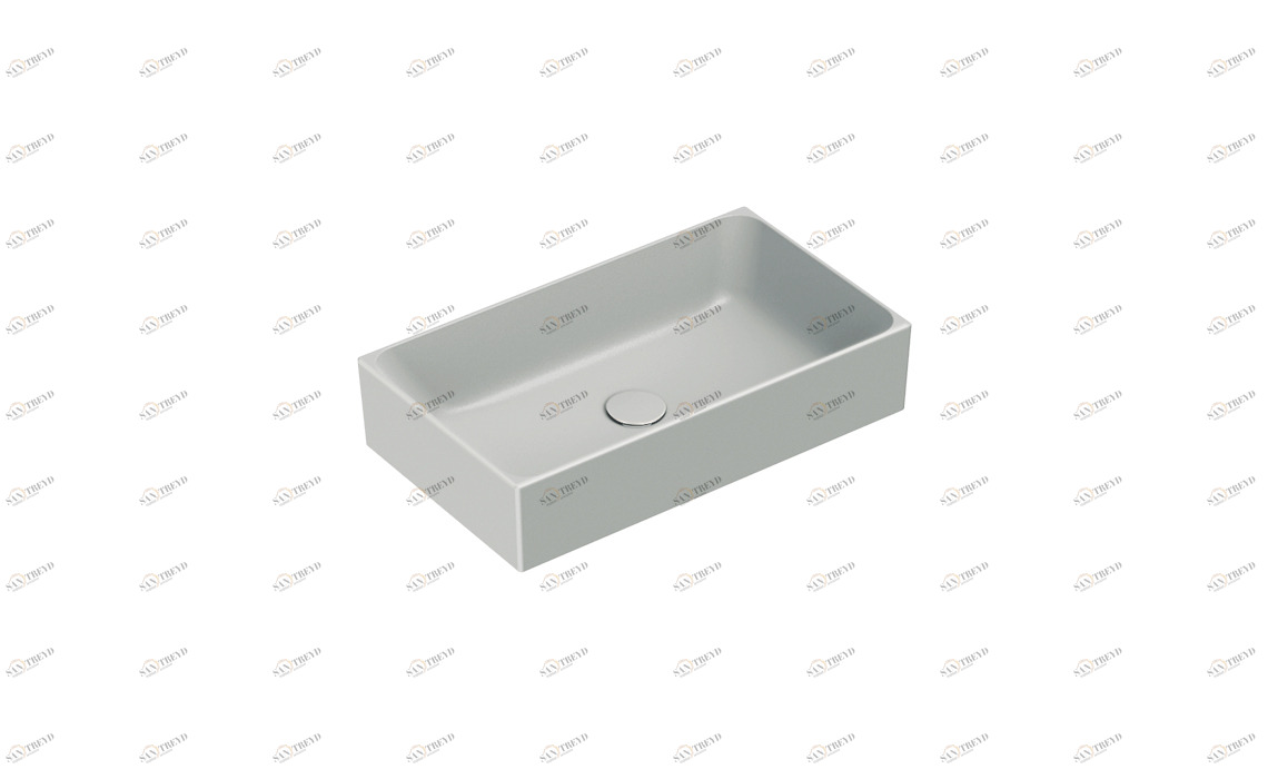 16035ZECS Накладная раковина на столешницу  овальная CERAMICA CATALANO Colori