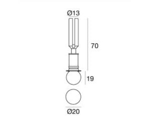 Кристалл утопленный прожектор Linea Light Group Crystals ARCH-00048363 - Вид №13