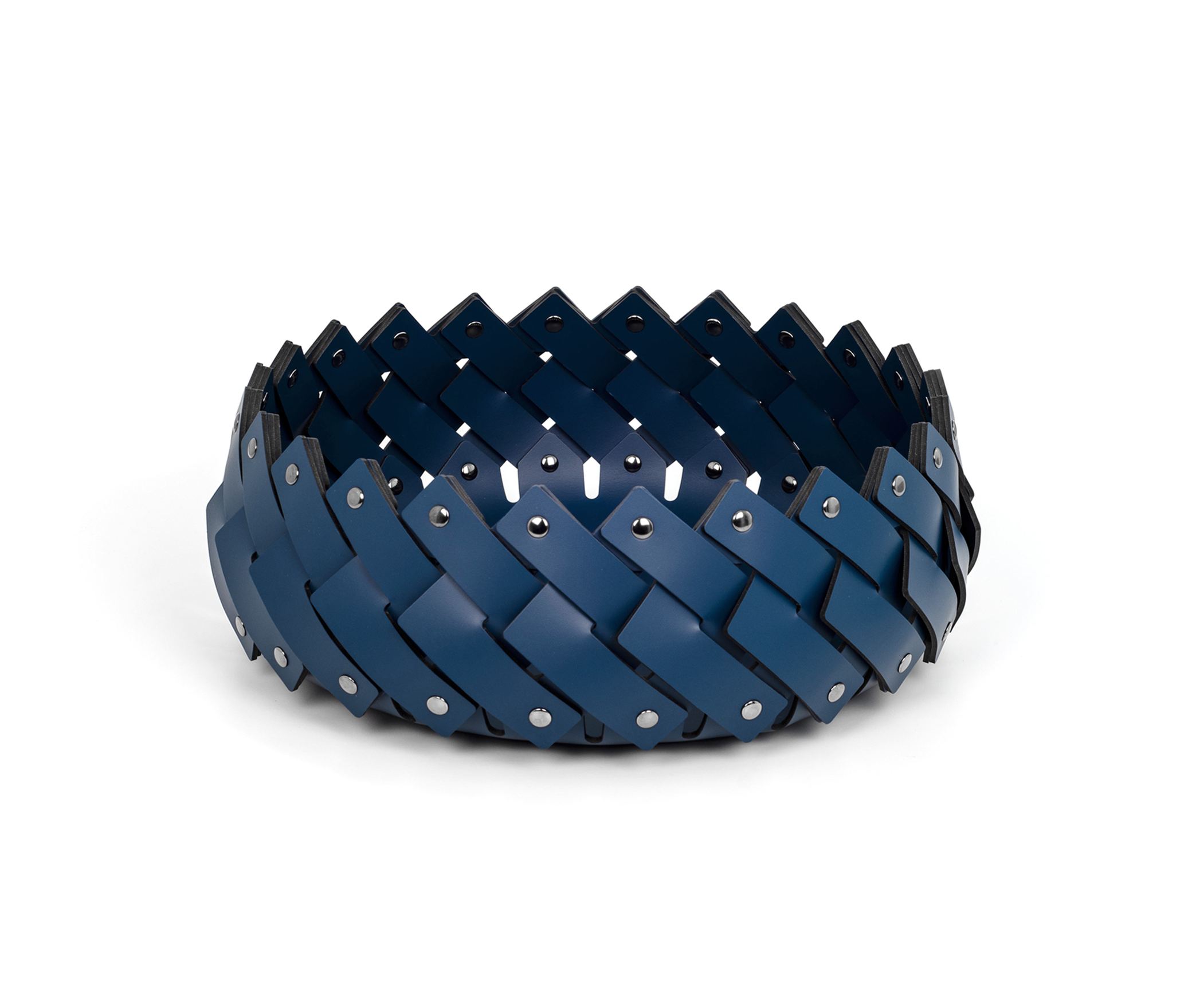 Короткая корзина Almeria - Ø 41XH13 см / регенерированная кожа_camel Pinetti 00.1150.082.011 - Вид №3