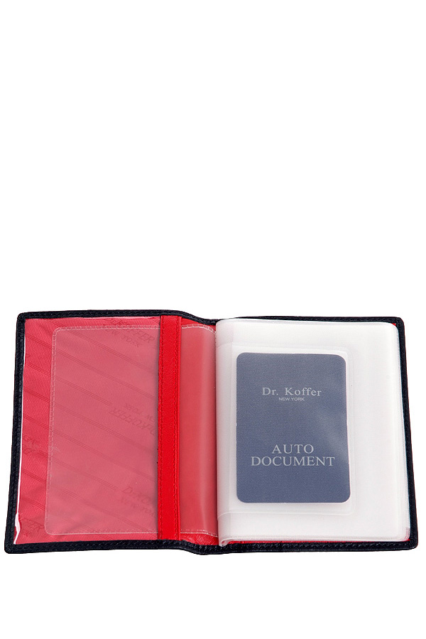 X510281-77-12 Подарочный набор обложка для автодокументов и ключница Dr Koffer  - Вид №3