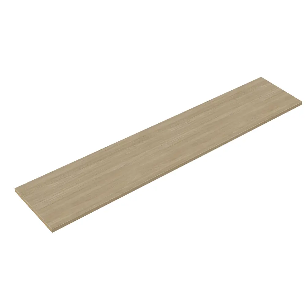 Столешница KONSENSA Ирбит 60x300x3.8 см ДСП цвет коричневый 89452043 STLM-2170793 ДСП Прямой угол - Вид №2