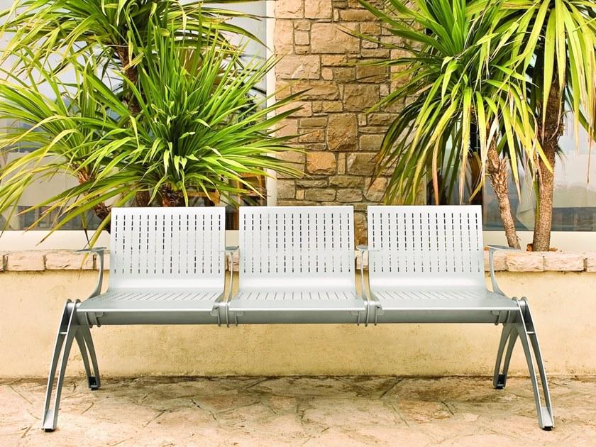 ALMA DESIGN Сиденье на стальной балке с подлокотниками Terminal sun-id-1403000 - Вид №7