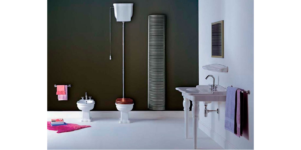 D10D50D100D102 Компакт унитаз с бачком Белый Ceramica Hidra ELLADE Италия - Вид №1