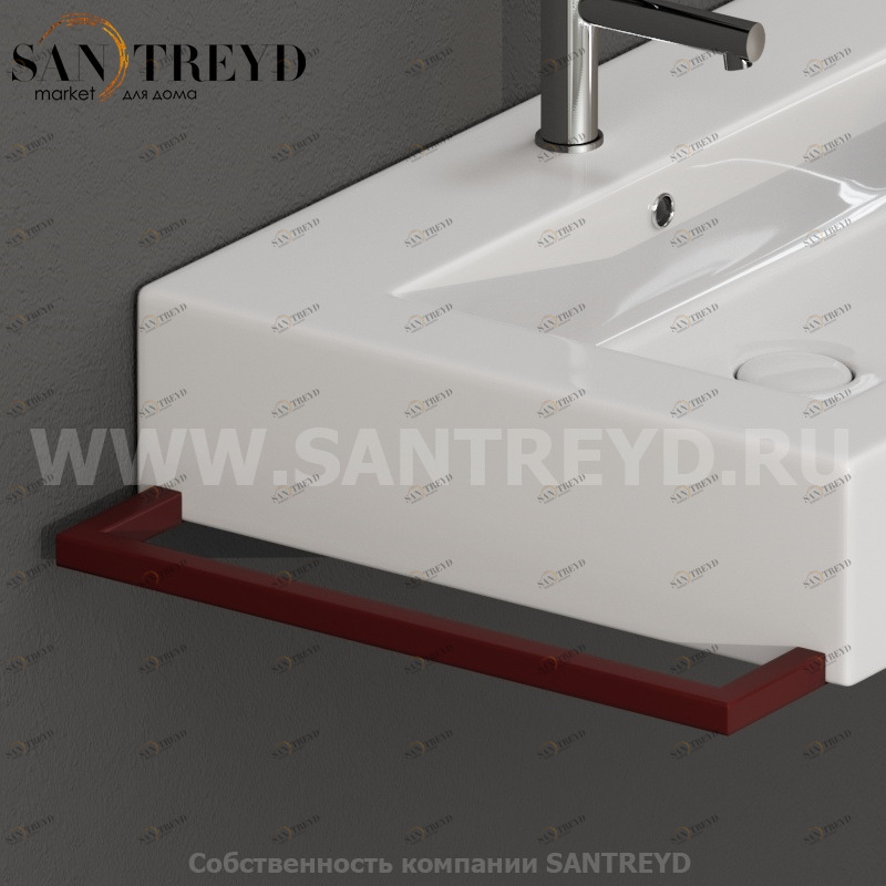 POSRU Держатель для полотенец 46 см Коричневый Globo Incantho Италия Ceramica Globo