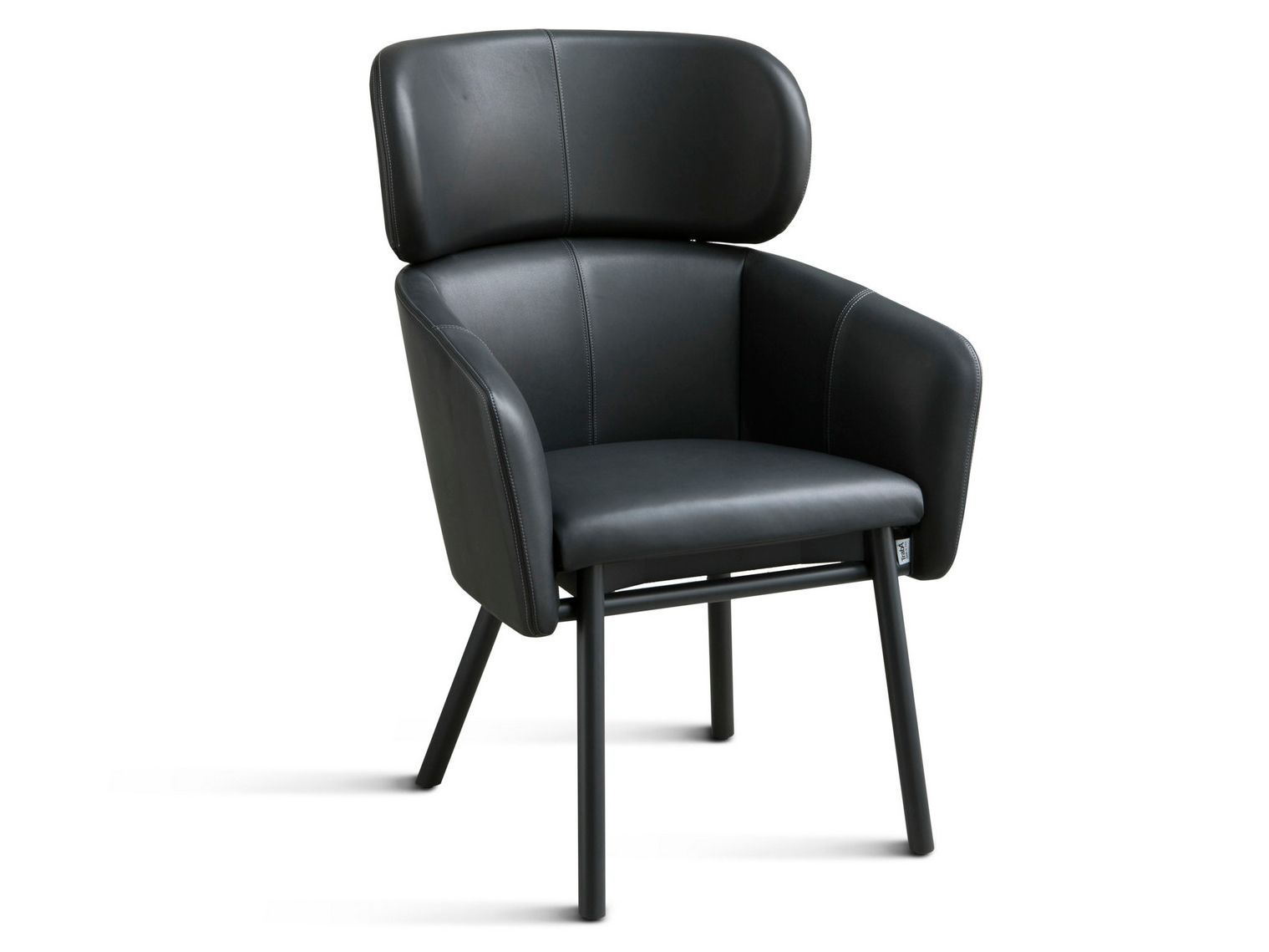 Кожаное кресло с подлокотниками TrabA' Balu ARCH-00111469