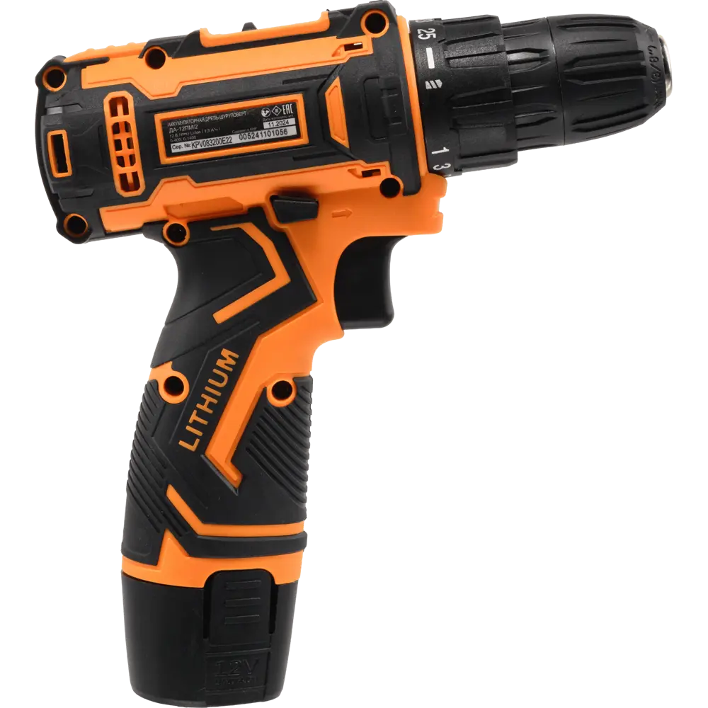 Аккумуляторная дрель-шуруповерт Energolux ДА12ЛМ/2 с двумя батареями 89433415 STLM-1572315 - Вид №6