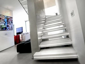 Officine Sandrini Открытая лестница из Corian®