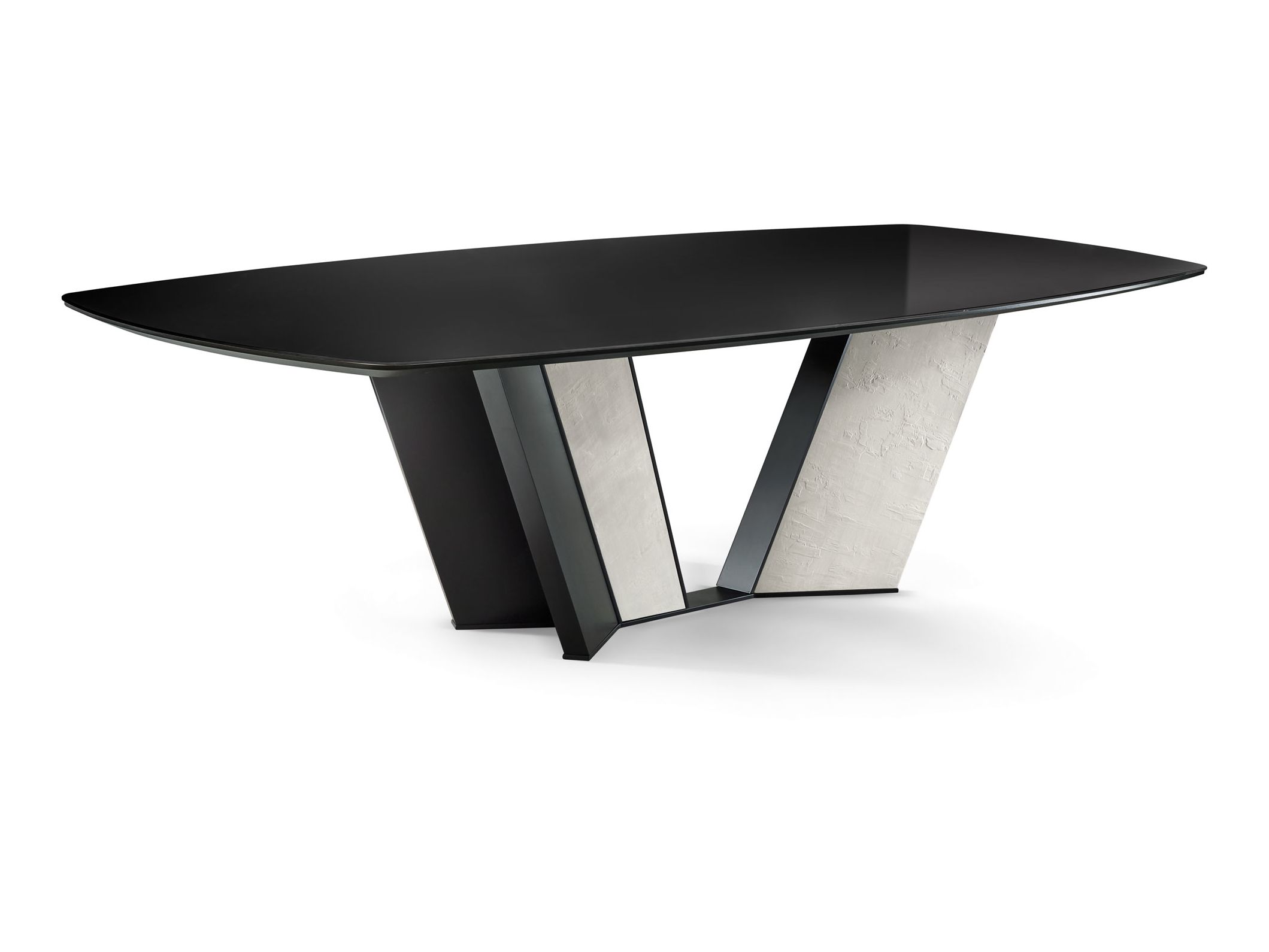 Прямоугольный стол с керамическим верхом и металлическим основанием Cantori Призма ARCH-00077217 - Вид №1