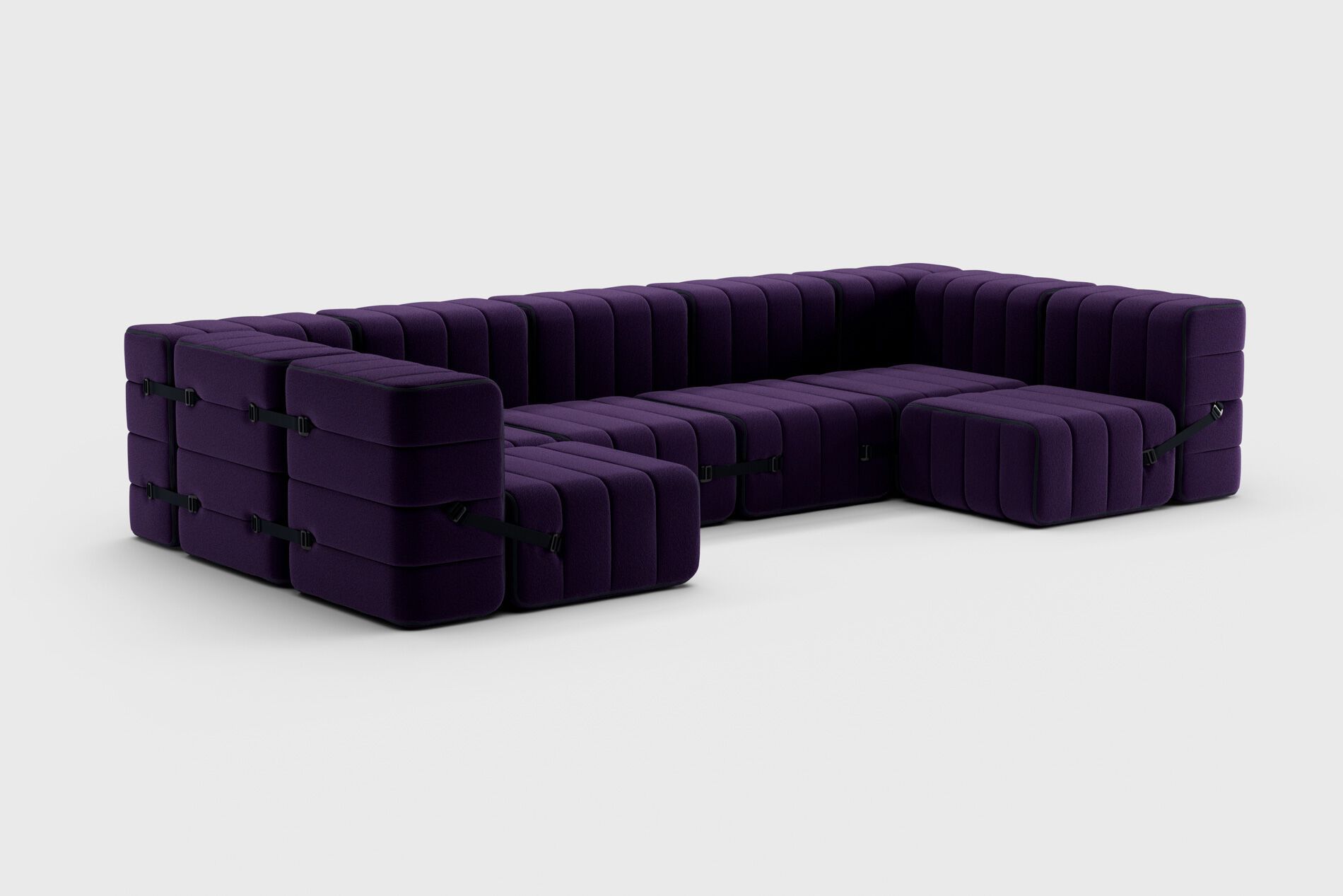 Модульный тканевый диван AMBIVALENZ Curt ARCH-00133274 - Вид №23