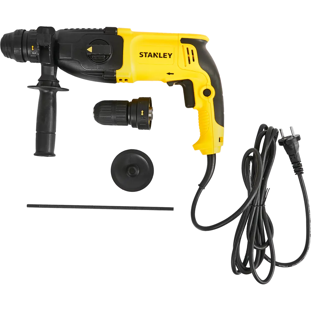 Перфоратор сетевой SDS-plus Stanley SHR264K-RU, 800 Вт, 3.4 Дж 82167155 STLM-2197243  - Вид №4