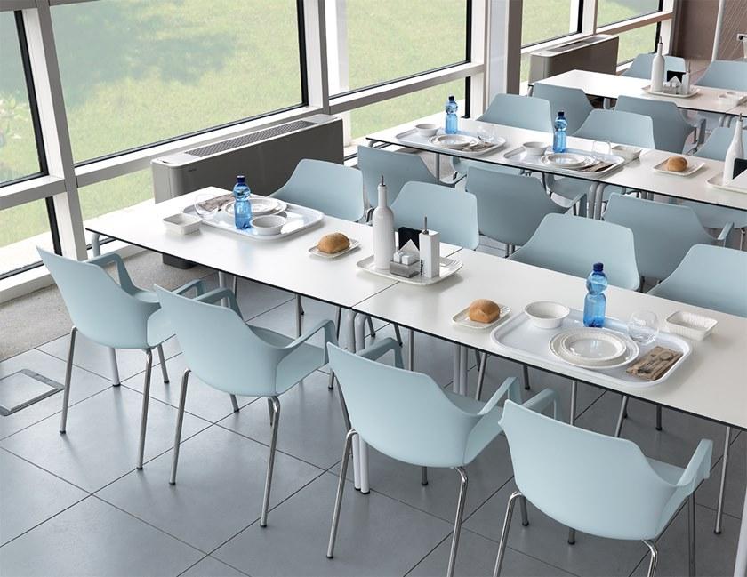 COLOS Стул из полипропилена штабелируемый с подлокотниками Vesper sun-id-1365002 - Вид №1