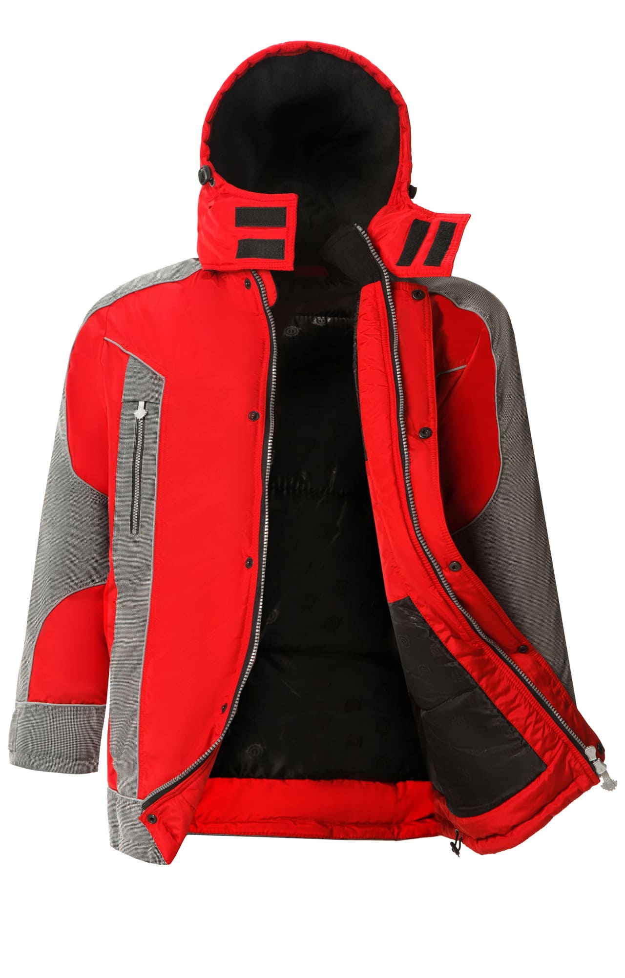 63122 Куртка "Ультра" зимняя красная  Зимняя спецодежда  размер 60-62/182-188  - Вид №3