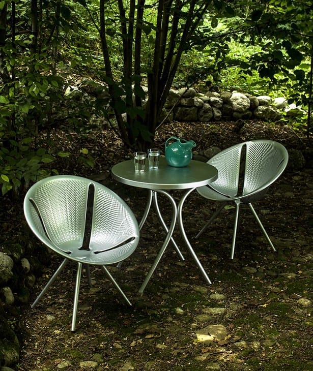 Анодированный алюминиевый круглый садовый стол MOROSO St. Mark ARCH-00136856 - Вид №3