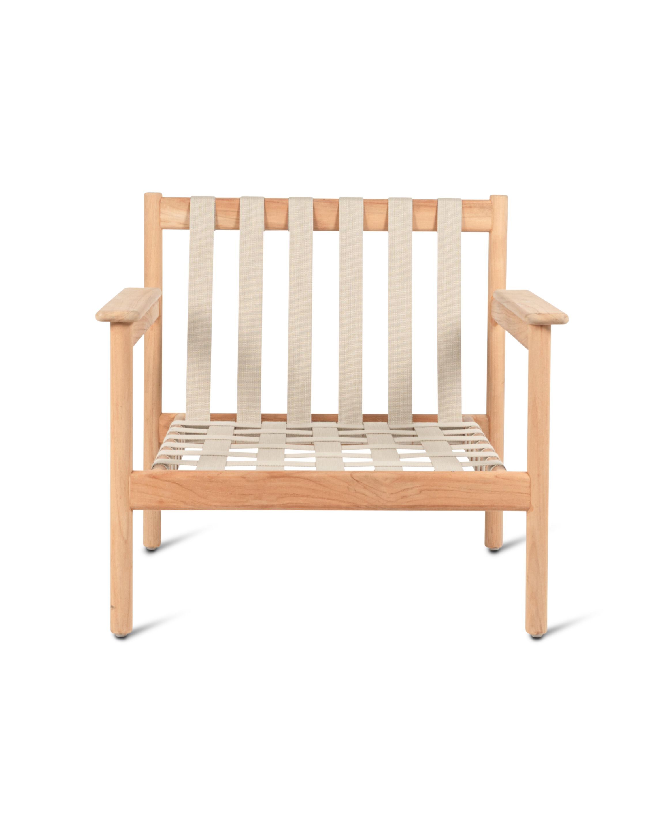 Садовое кресло из ткани и ТИКа с подлокотниками Vincent sheppard Oda ARCH-00113496 - Вид №10