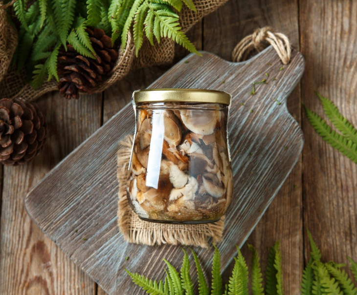 4583 Опята соленые "Премиум" Вкусляндия  - Вид №2