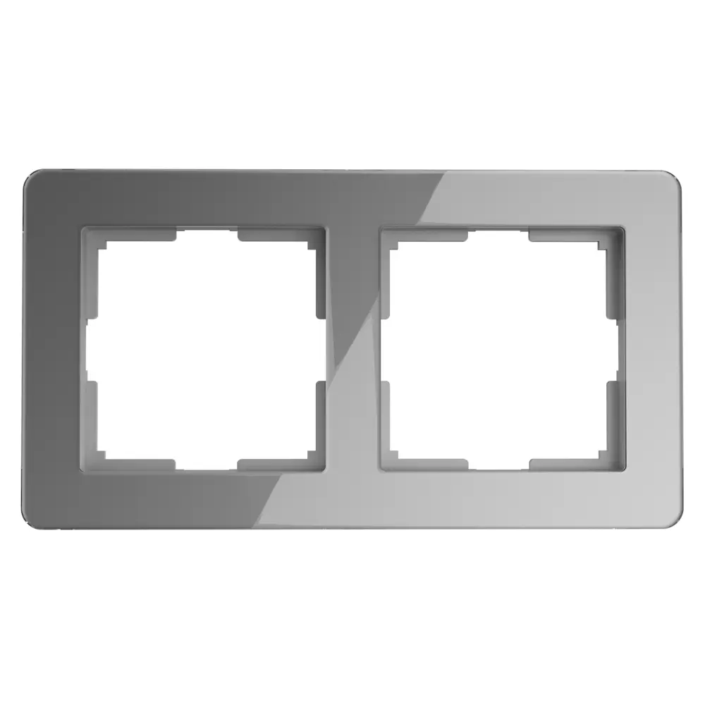 Рамка Werkel Graphite для розеток и выключателей в стильном парящем дизайне 86884237 Acrylic STLM-0072317