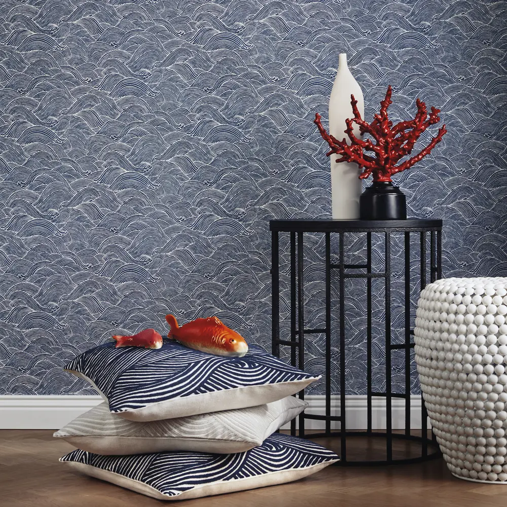 Обои флизелиновые Rasch Barbara Home Collection синие 0.53 м 527155 82164488 STLM-2199463 - Вид №2