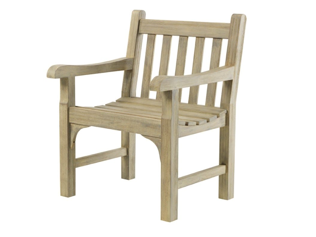 Садовое кресло из тикового дерева с подлокотниками Ethimo Notting Hill ARCH-00126532