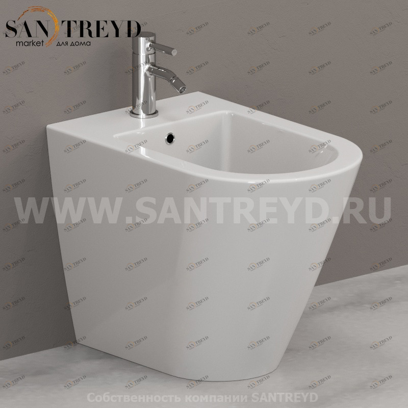 FO009BI Биде напольное FORTY3 Ceramica Globo