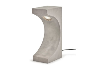 Бетонная светодиодная настольная лампа