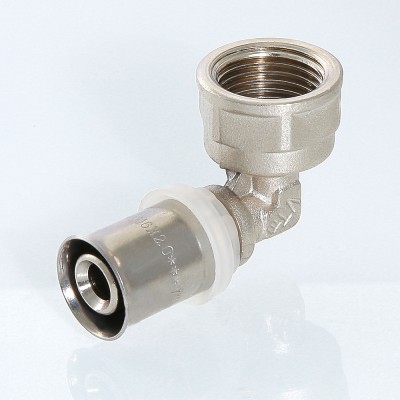 VTm.252.N.003206 Пресс-фитинг – угольник с переходом на внутреннюю резьбу Valtec 32 мм х 1"  - Вид №3